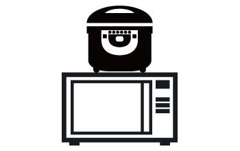 電子レンジ・炊飯器のアイコン